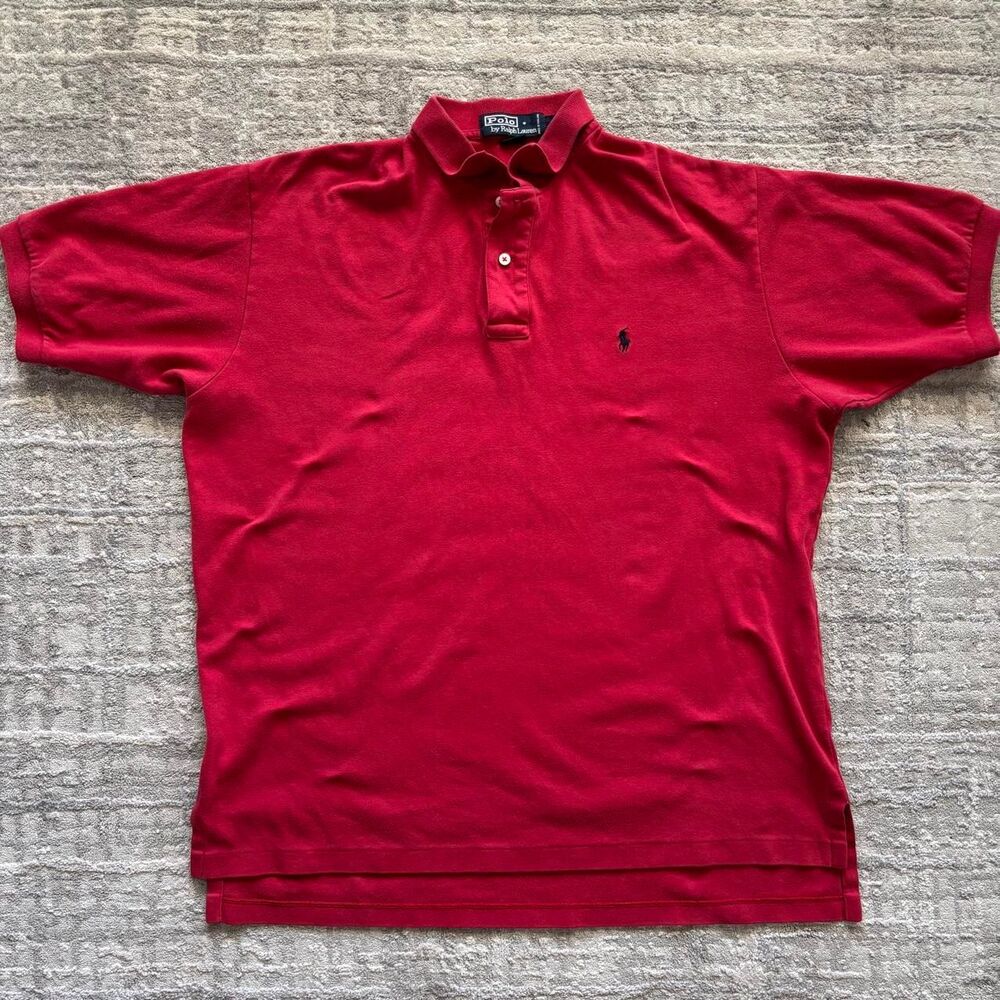 Polo-ralph-lauren Men's Red Polo-shirts